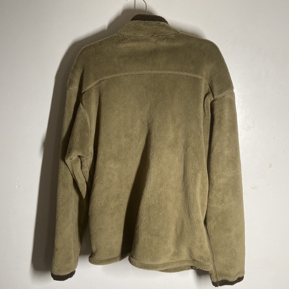 Patagonia Regulator R4 Fleece Sweater Jacket Green/Brown L Polartec Vint… - Picture 9 of 11